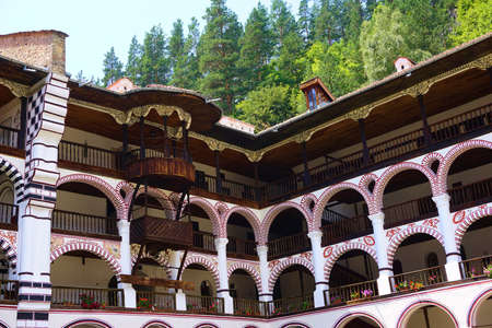 Rila Monastery, Bulgariaの写真素材