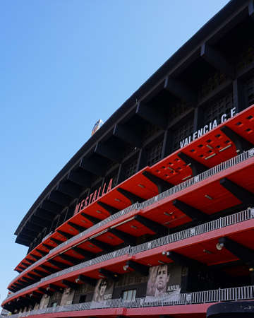 Valencia football club stadiumのeditorial素材