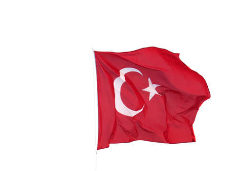 Turkish flagの写真素材