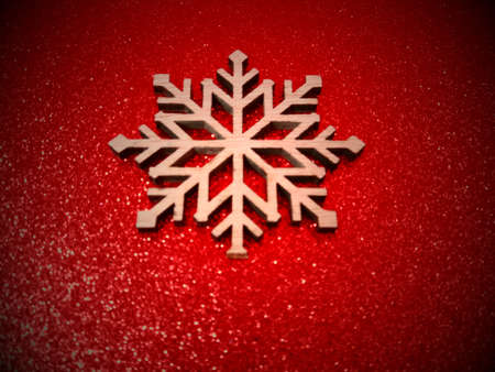 Snowflake Background の写真素材