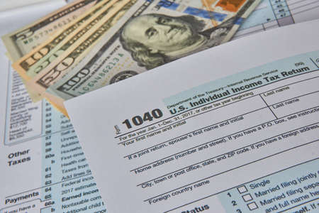 US tax form 1040