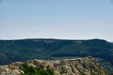 The ancient Thracian city of Perperikonの写真素材