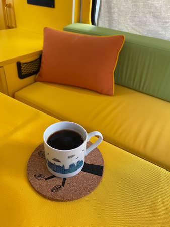 Time for a fresh coffeeの写真素材