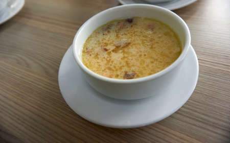 Famous Turkish soup Kelle Pacaの写真素材