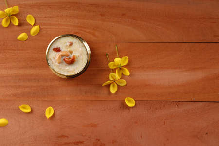 Vermecelli Payasam or Kheer ,South Indian main sweet dish made using vermicelli ,milk,sugar and dry...