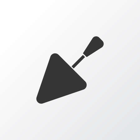 Trowel Icon Symbol. Premium Quality Isolated Spatula Element In Trendy Style.のイラスト素材