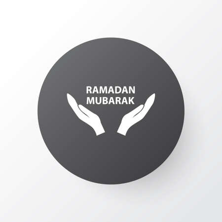 Holiday Icon Symbol. Premium Quality Isolated Mubarak  Element In Trendy Style.のイラスト素材