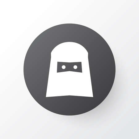 Woman Icon Symbol. Premium Quality Isolated Muslim  Element In Trendy Style.の写真素材