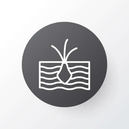 Soil Icon Symbol. Premium Quality Isolated Care Element In Trendy Style.のイラスト素材