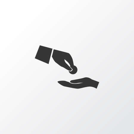 Financial Assistance Icon Symbolのイラスト素材