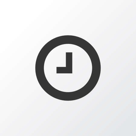 Wait Icon Symbol. Premium Quality Isolated Watch  Element In Trendy Style.のイラスト素材