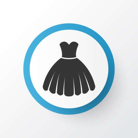 Dress Icon Symbol. Premium Quality Isolated Sarafan Element In Trendy Style.の写真素材