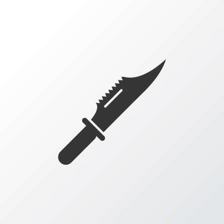 Knife Icon Symbol. Premium Quality Isolated Cutter Element In Trendy Style.のイラスト素材