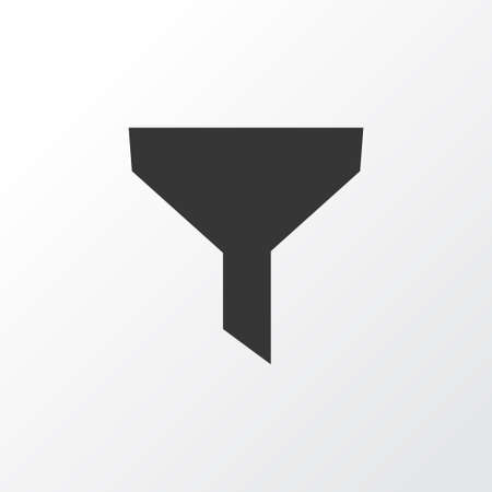 Premium Quality Isolated Strainer Element In Trendy Style.  Filter Icon Symbol.のイラスト素材
