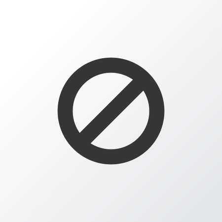 Ban icon symbolのイラスト素材