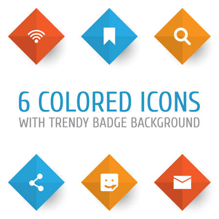 Media Icons Set.のイラスト素材