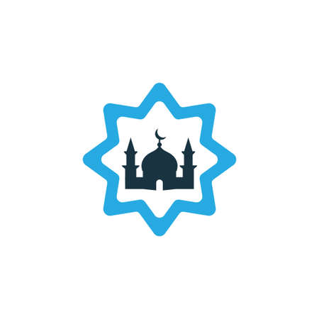 Building Colorful Icon Symbol.のイラスト素材