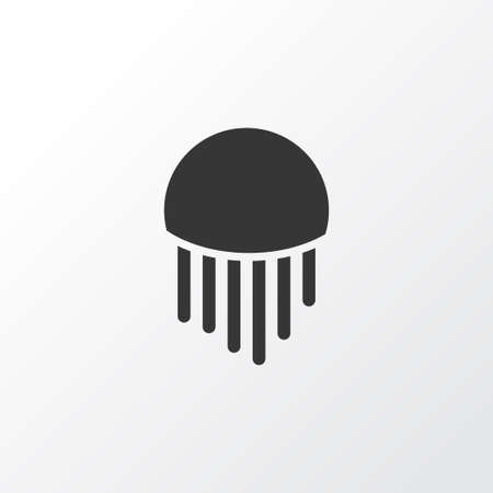 Jellyfish Icon Symbol. Premium Quality Isolated Medusa Element In Trendy Style.のイラスト素材