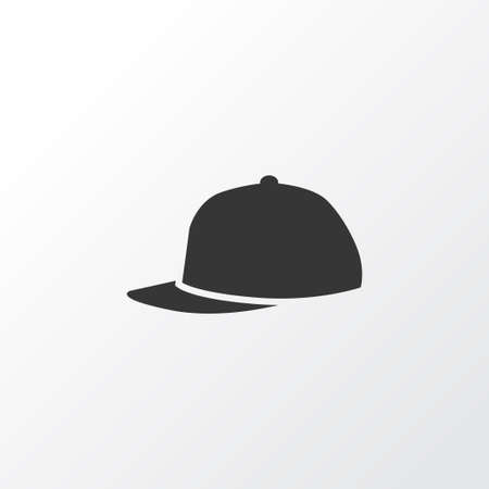Baseball Cap Icon Symbol. Premium Quality Isolated Hat Element In Trendy Style.のイラスト素材