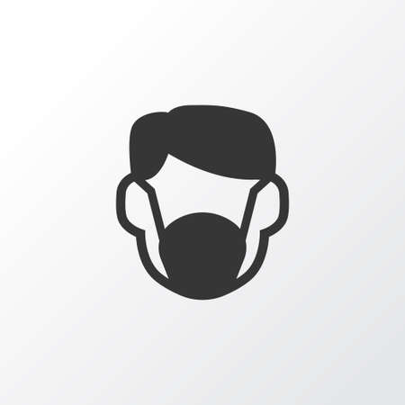 Dust Mask Icon Symbol. Premium Quality Isolated Respirator Element In Trendy Style.のイラスト素材