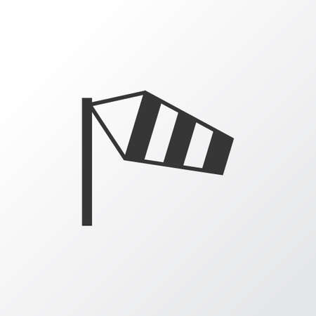 Side wind icon symbolのイラスト素材