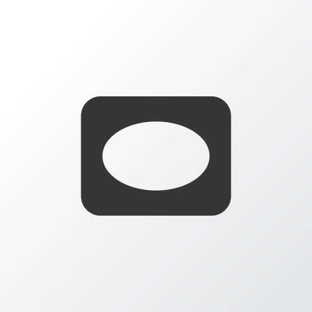 Vignette icon symbol. Premium quality isolated frame element in trendy style.のイラスト素材