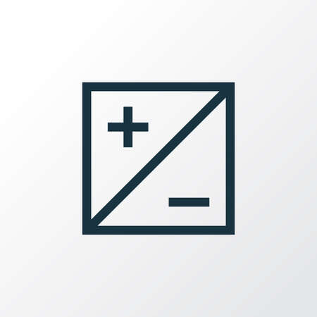 Mode icon line symbol. Premium quality isolated exposure element in trendy style.の写真素材