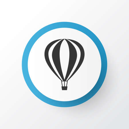 Air balloon icon symbol. Premium quality isolated airship element in trendy style.のイラスト素材