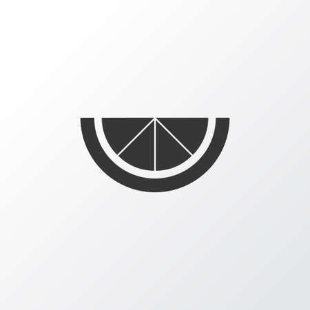 Lime icon symbol. Premium quality isolated citrus element in trendy style.の写真素材