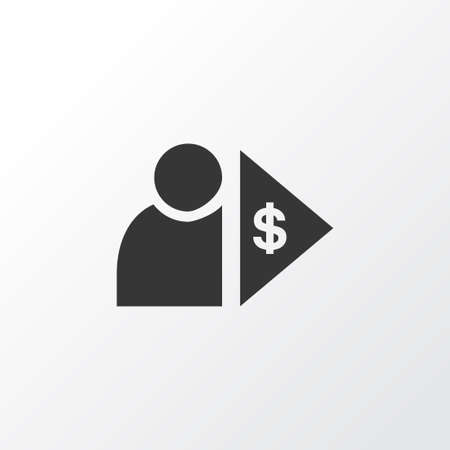 Investor icon symbol. Premium quality isolated capitalist element in trendy style.の写真素材