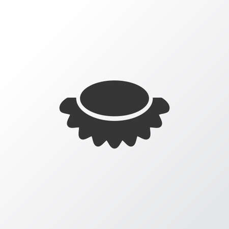 Lychees icon symbol. Premium quality isolated litchi element in trendy style.のイラスト素材