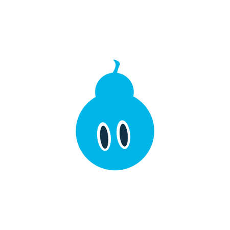 Duchess icon colored symbol. Premium quality isolated pear element in trendy style.のイラスト素材