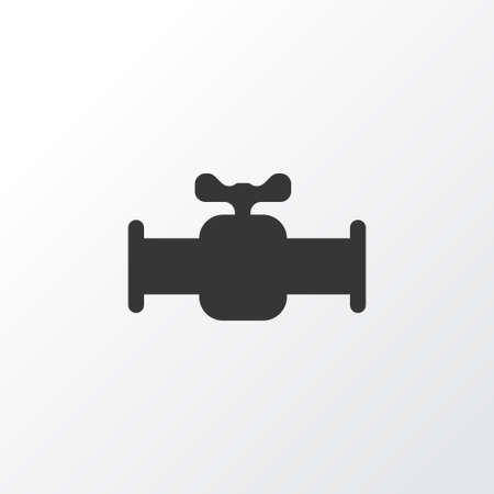 Valve icon symbol. Premium quality isolated stopcock element in trendy style.の写真素材
