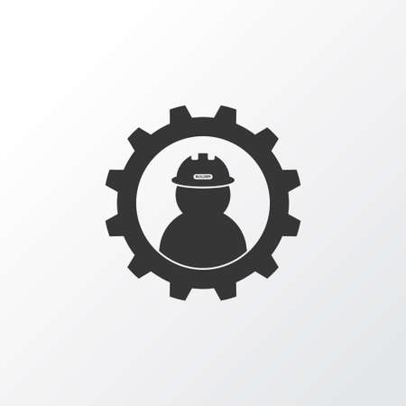 Working icon symbol. Premium quality isolated labor element in trendy style.の写真素材