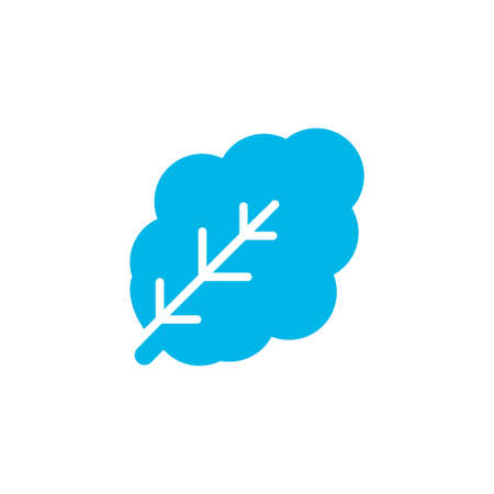 Spinach icon colored symbol. Premium quality isolated leaf element in trendy style.の写真素材
