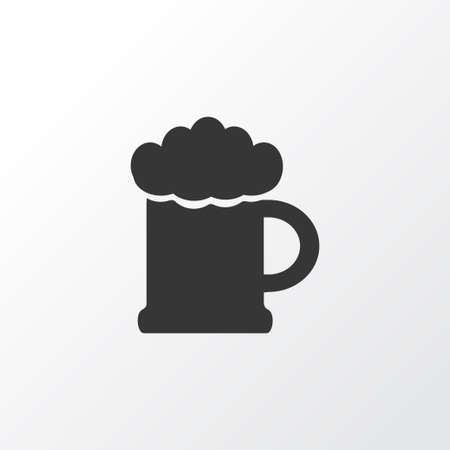 Beer icon symbol. Premium quality isolated ale mug element in trendy style.の写真素材
