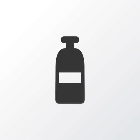 Bottle of rum icon symbol. Premium quality isolated whiskey element in trendy style.のイラスト素材