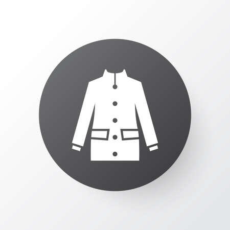 Coat icon symbol. Premium quality isolated jacket element in trendy style.の写真素材
