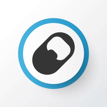 Opener icon symbol. Premium quality isolated metallic element in trendy style.のイラスト素材