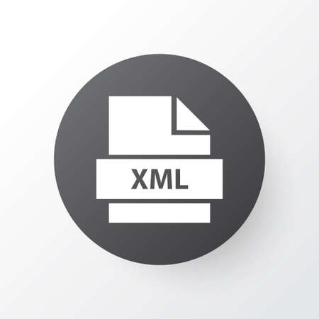 Script icon symbol. Premium quality isolated xml element in trendy style.のイラスト素材