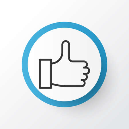 Like icon symbol. Premium quality isolated recommended element in trendy style.のイラスト素材