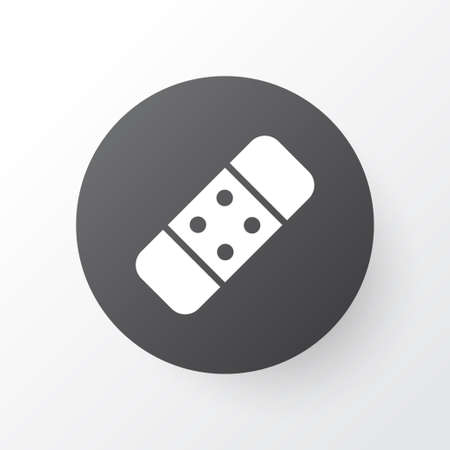 Healing icon symbol. Premium quality isolated plaster element in trendy style.のイラスト素材
