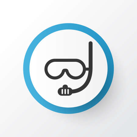 Underwater mask icon symbol. Premium quality isolated scuba element in trendy style.のイラスト素材