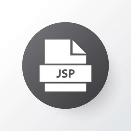 Format icon symbol. Premium quality isolated jsp element in trendy style.のイラスト素材