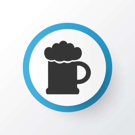 Beer icon symbol. Premium quality isolated ale mug element in trendy style.のイラスト素材