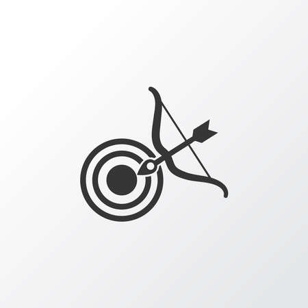 Targeting icon symbol. Premium quality isolated aim element in trendy style.のイラスト素材