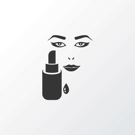 Face foundation icon symbol. Premium quality isolated concealer element in trendy style.のイラスト素材