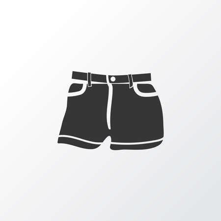 Beachwear icon symbol. Premium quality isolated shorts element in trendy style.のイラスト素材