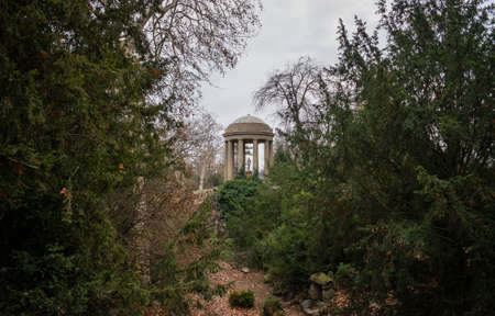 The Temple of Venus in Worlitzer Park, Germany.の写真素材