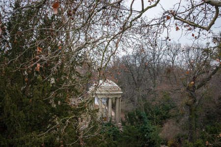 The Temple of Venus in Worlitzer Park, Germany.の写真素材